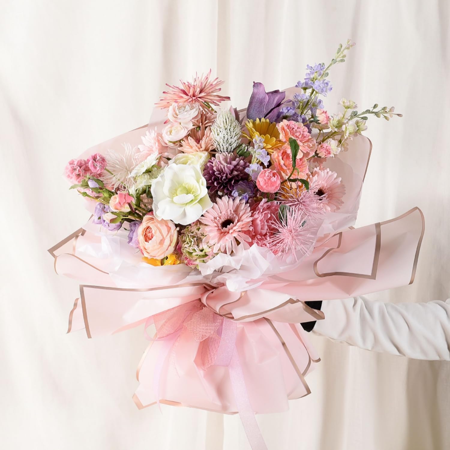 Supply Florist - 10 arkuszy papieru do pakowania bukietów