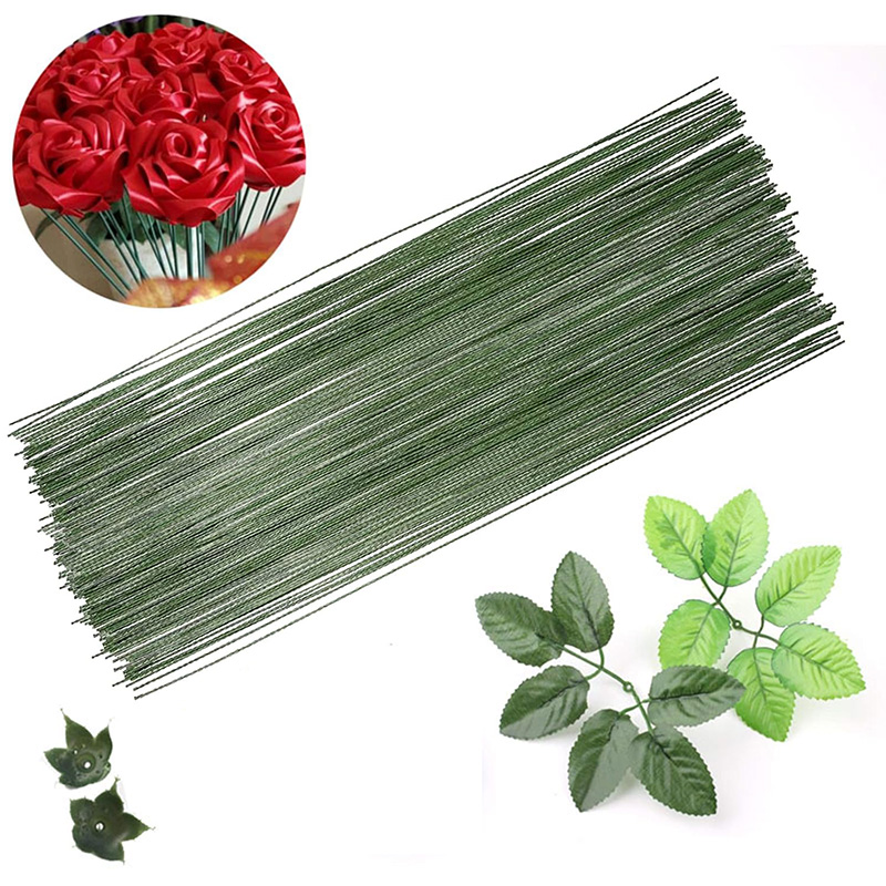 Wire Stem Florist - 50/100 szt. Druciki florystyczne do kwiatów,