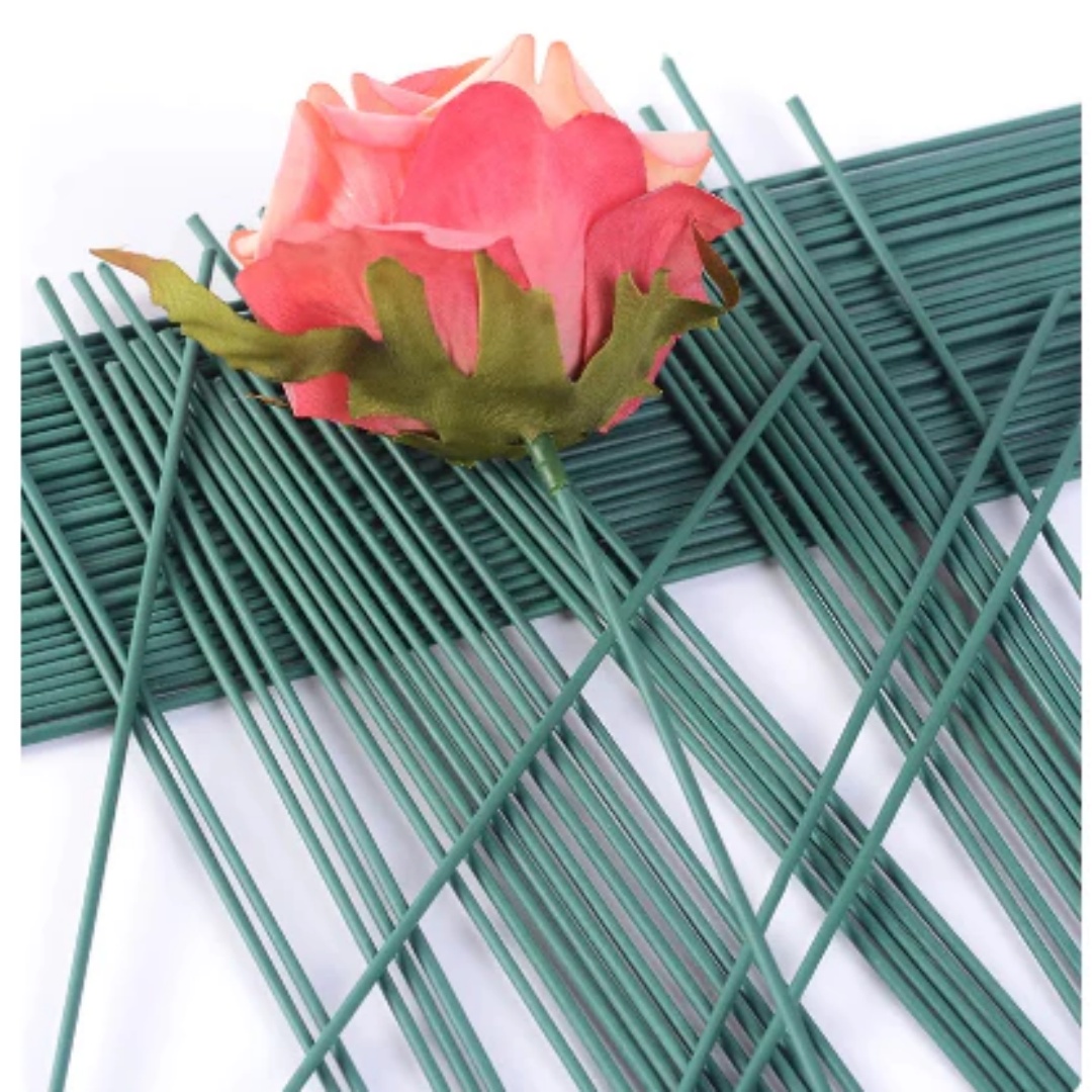 Wire Stem Florist - 50 szt. Drut florystyczny z motywem