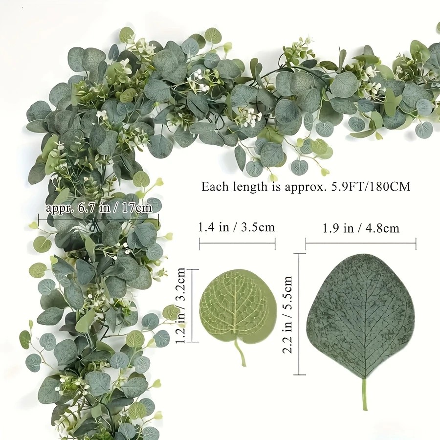 1 szt. Sztuczne liście eukalip – Eucalyptus Preserved recenzja i cena