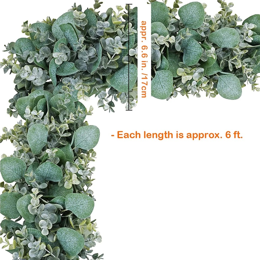 6-calowa girlanda ze sztucznyc – Eucalyptus Preserved recenzja i cena