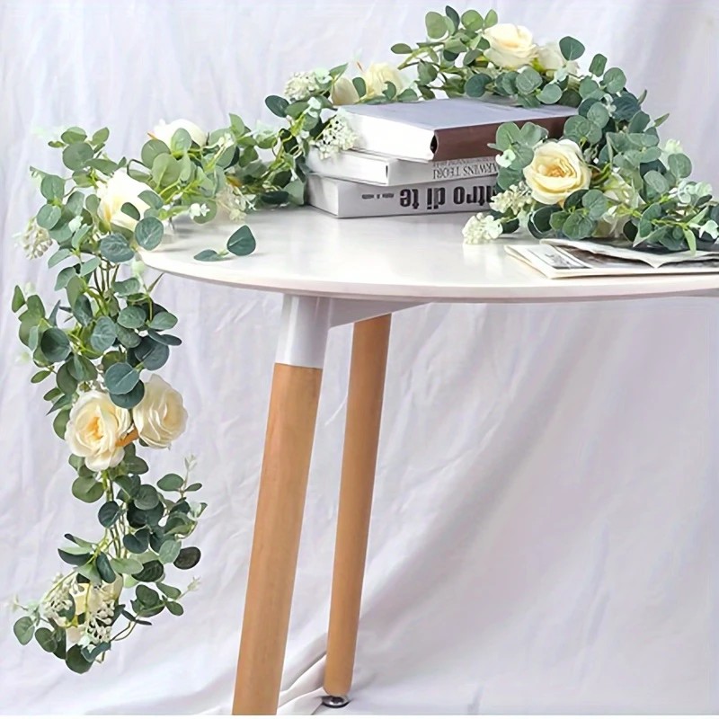 Girlandy z eukaliptusa i róż o – Eucalyptus Preserved recenzja i cena